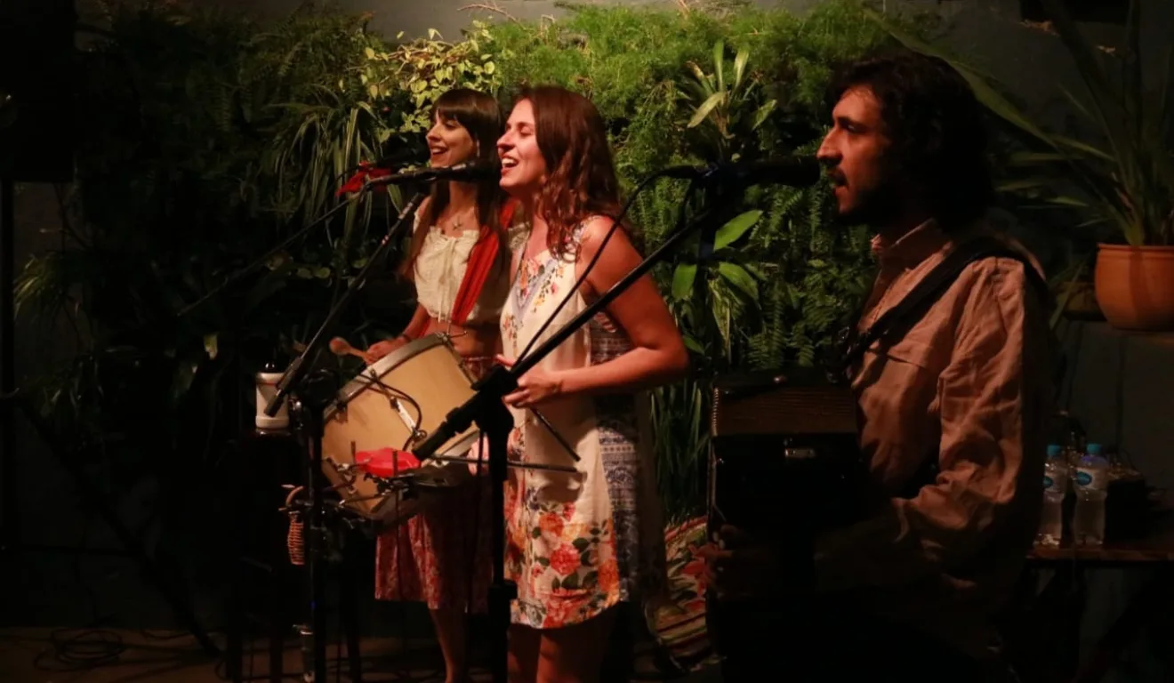 Imagem de uma das atrações do evento junino.