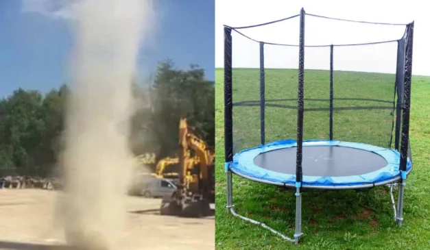 Criança morre em cama elástica