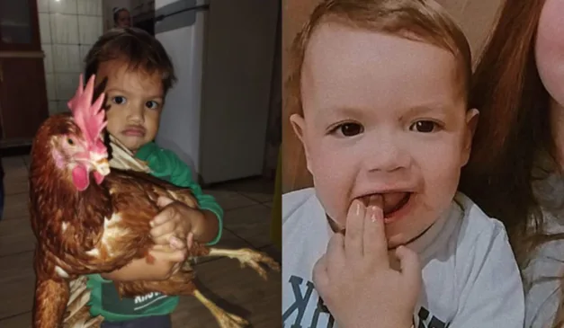 Cesar Daniel tinha 2 anos e 3 meses; criança foi atropelada no estacionamento do mercado