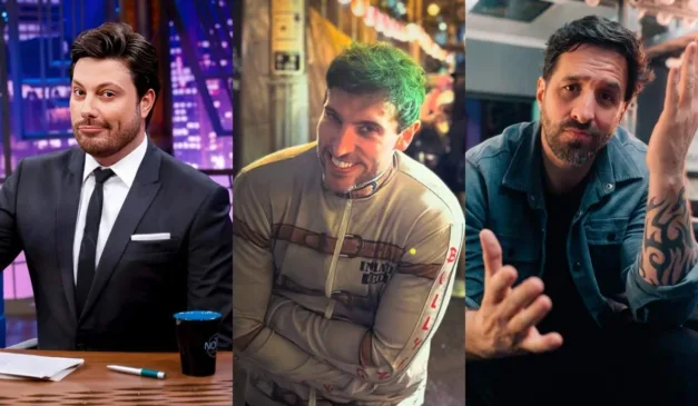 Danilo Gentili, Leo Lins e Rafinha Bastos