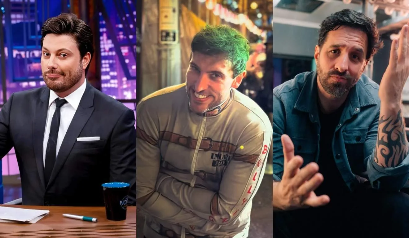 Danilo Gentili, Leo Lins e Rafinha Bastos