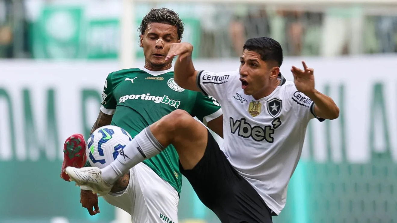 Palmeiras e Botafogo se enfrentaram a última vez no dia 30 de março, pelo Brasileirão.