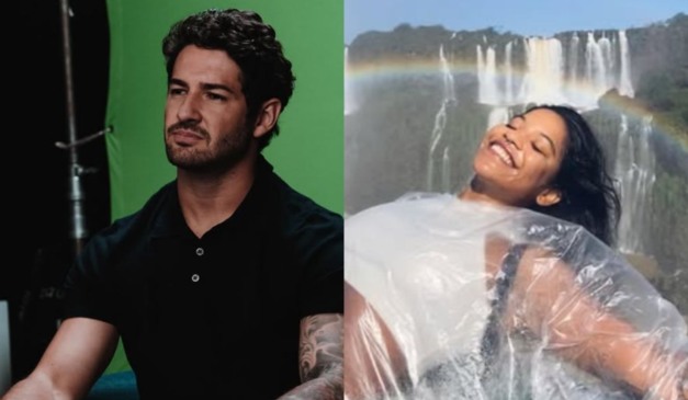 Alexandre Pato e Juliana Marins