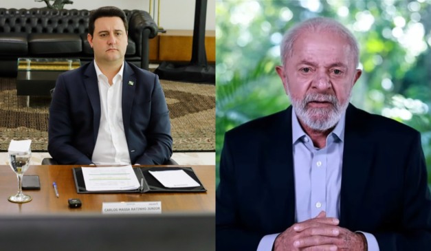 Lula e Ratinho Jr são cotados como pré-candidatos a presidente em 2026