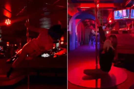 Clube de striptease Flash Dancers segue aberto na Ucrânia em meio à guerra com a Rússia - Foto: Reprodução/Instagram 