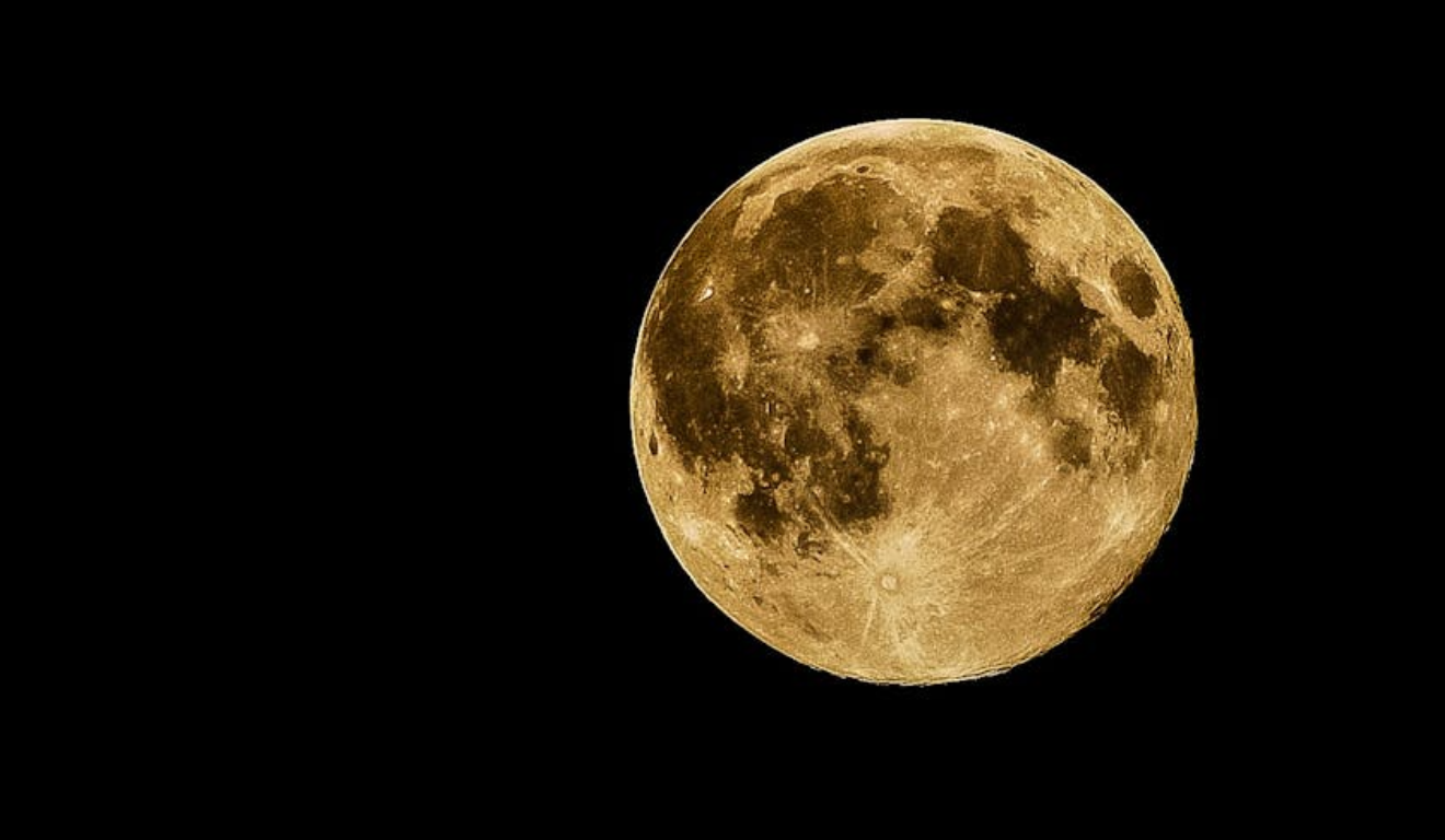 Imagem ilustrativa da lua.