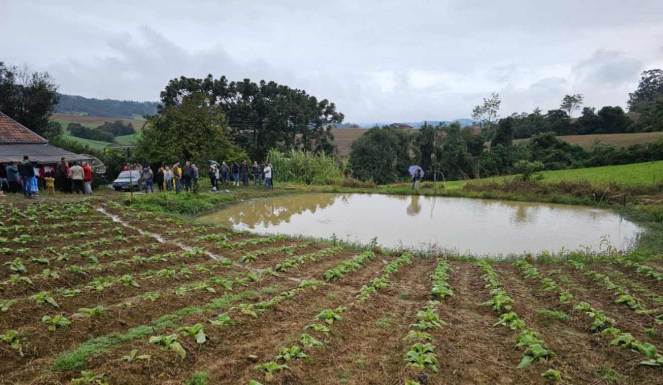 Local onde o corpo da menina desaparecida foi encontrado