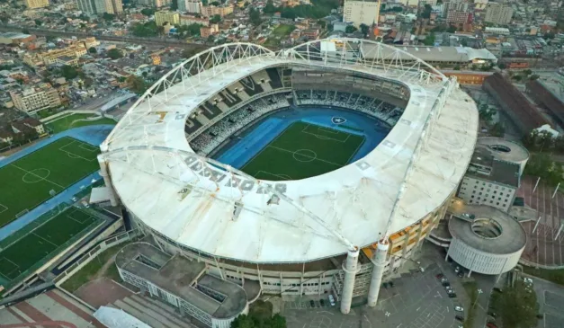 Estádio Nilton Santos, o palco da partida entre Botafogo x Ceará (Foto: Reprodução/ Prefeitura do Rio de Janeiro)