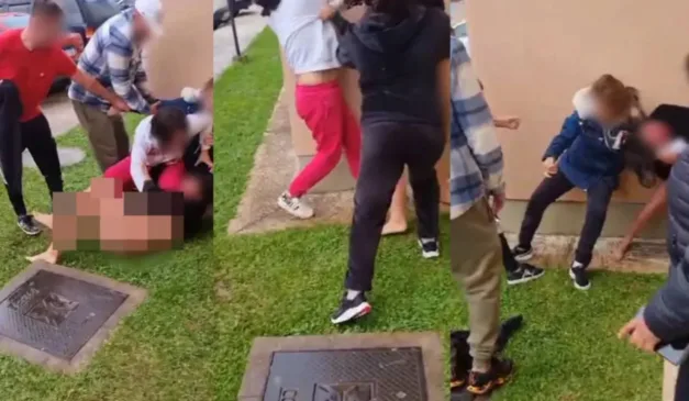 Outras pessoas tentaram separar a briga das mulheres, em Curitiba