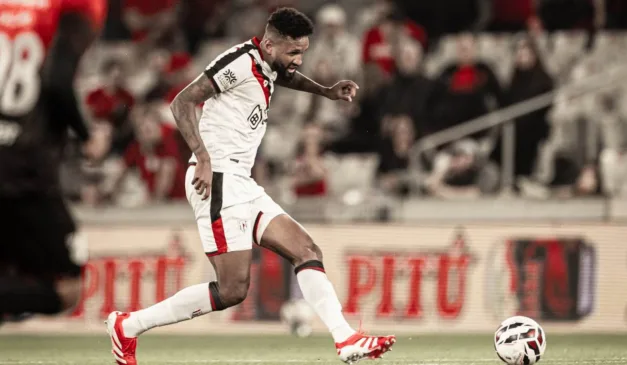 Athletico e Atlético-GO se enfrentaram pela Série B. Foto: Eduardo Huszcz/ Atlético-GO