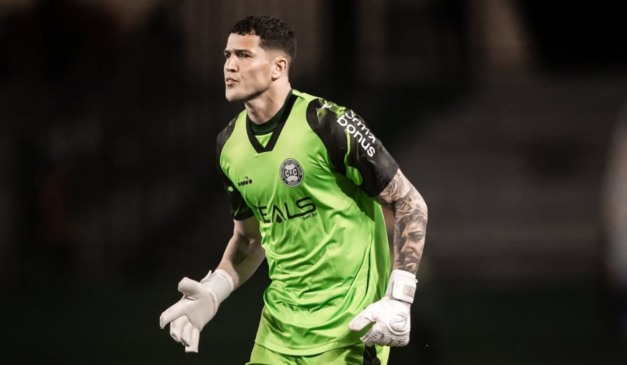 Pedro Rangel, goleiro do Coxa. (Foto: Reprodução/ Instagram)