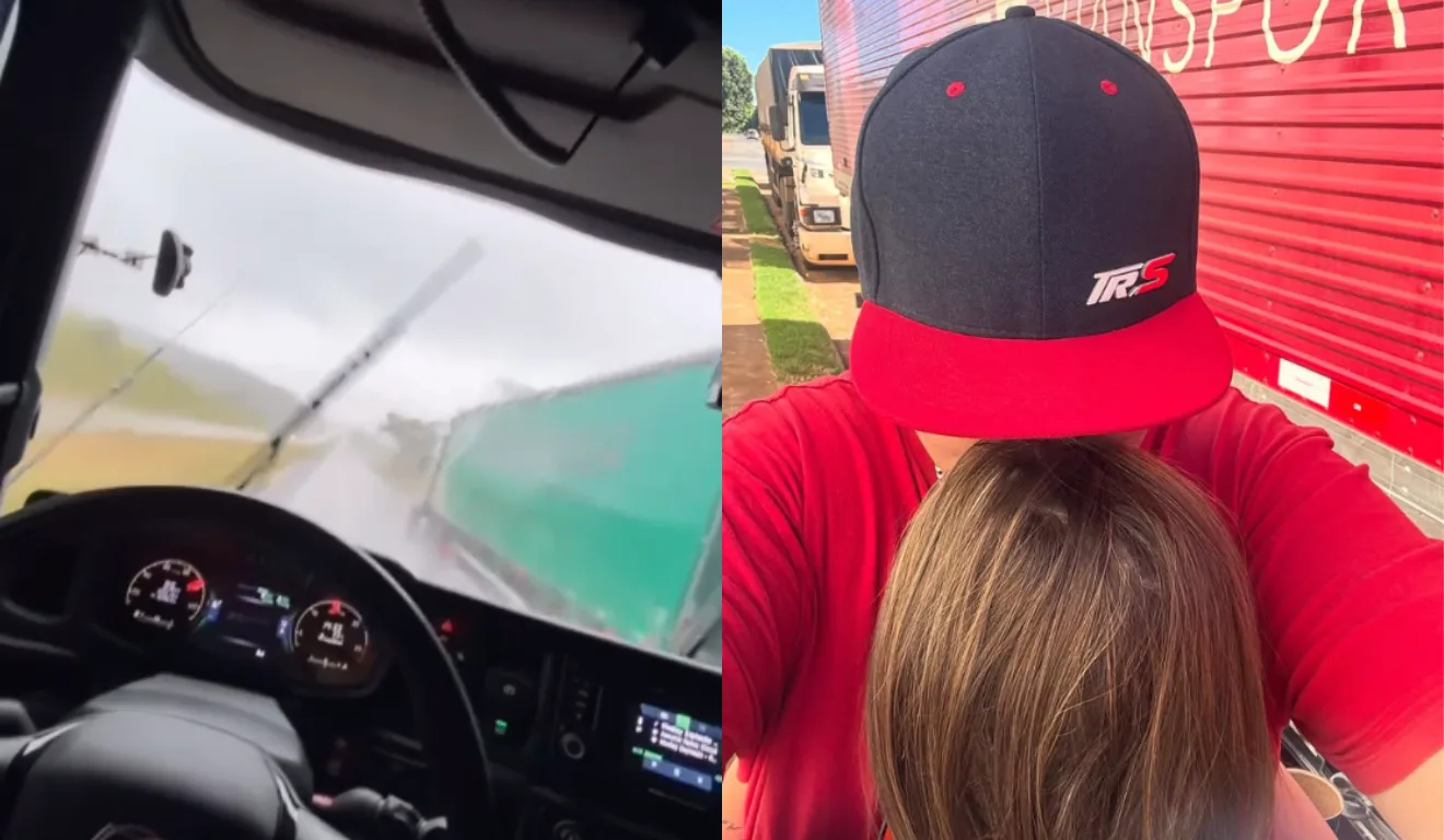 Imagem do vídeo e do casal.