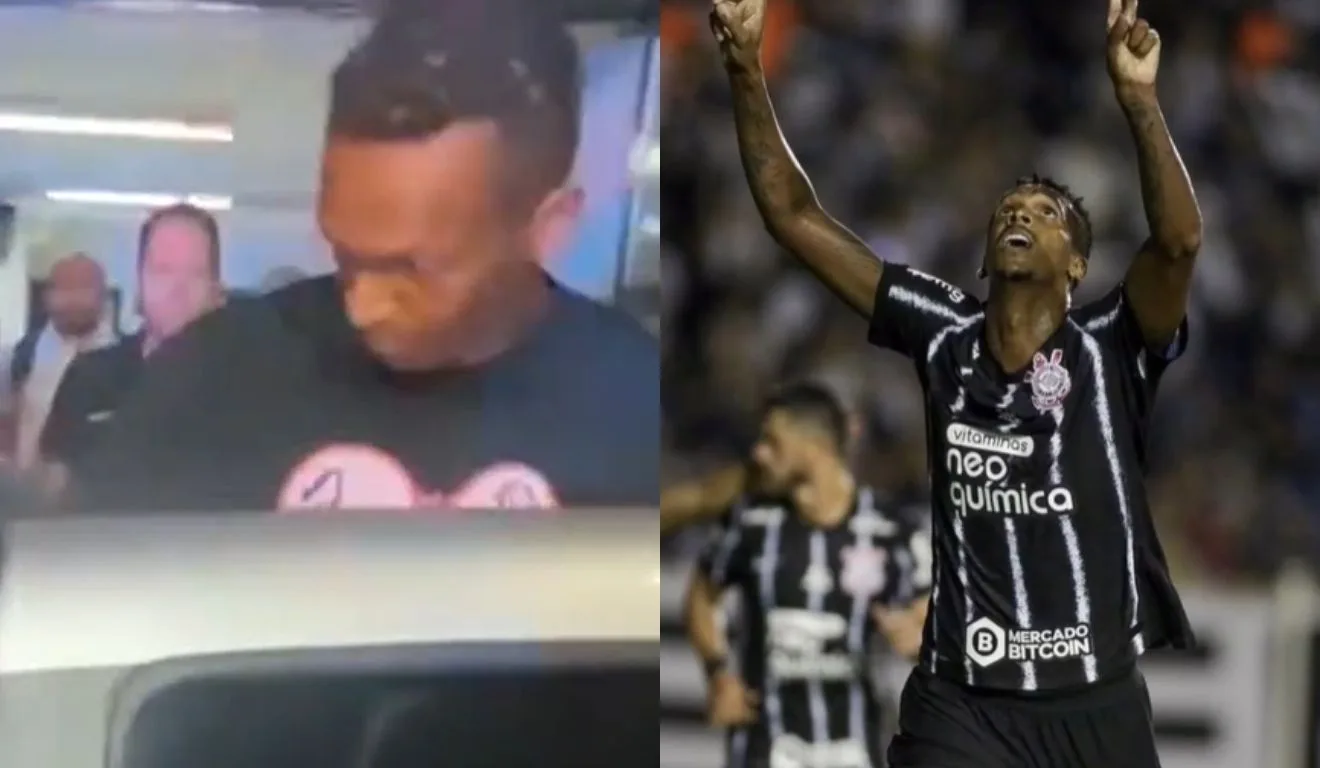 Jô sendo preso no Aeroporto de Guarulhos