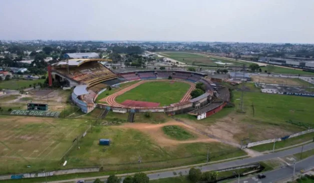 Estádio Pinheirão é símbolo esportivo de Curitiba. (Foto: Ricardo Ribeiro/AEN)