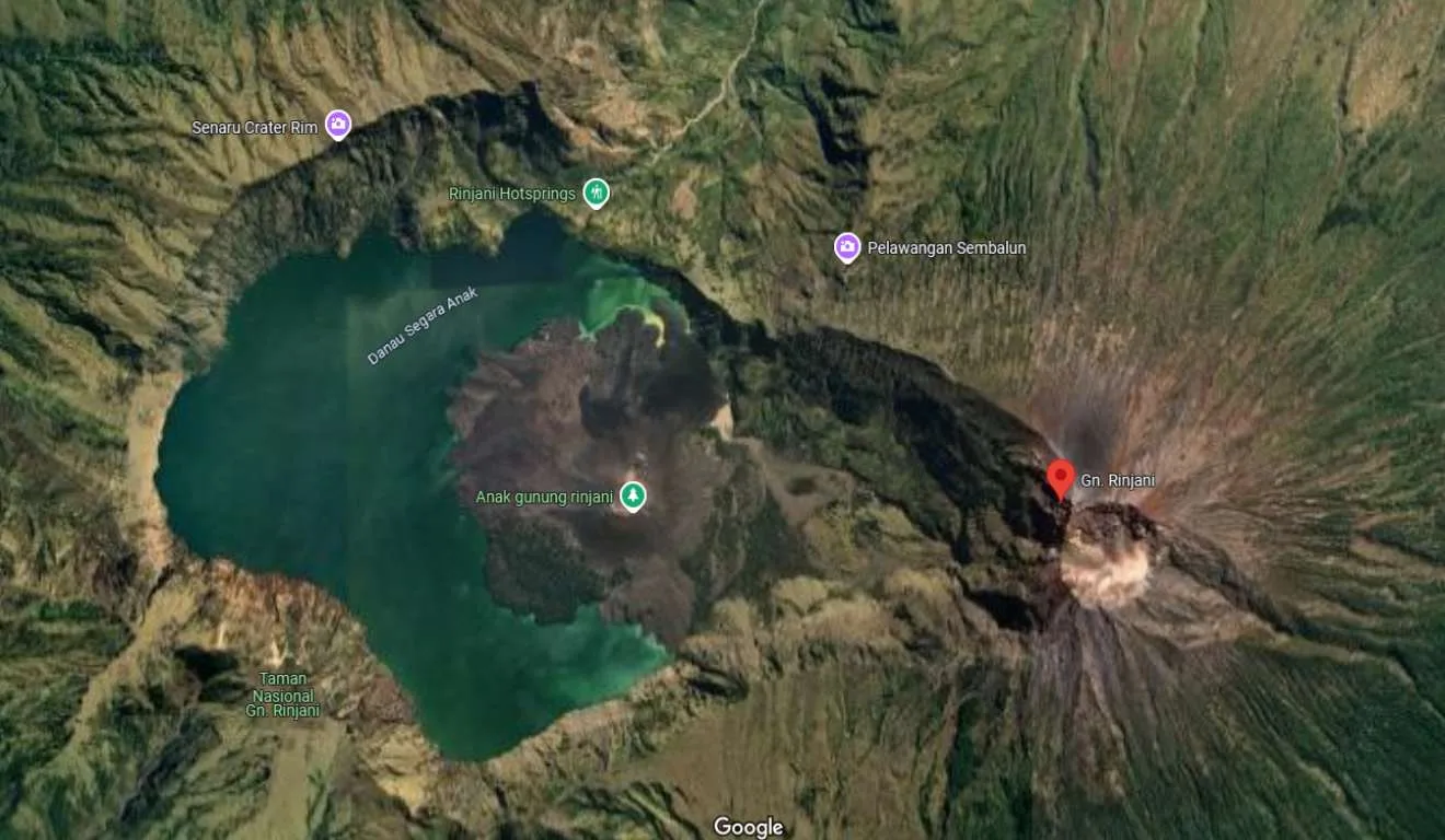 Parque Nacional Monte Rinjani.