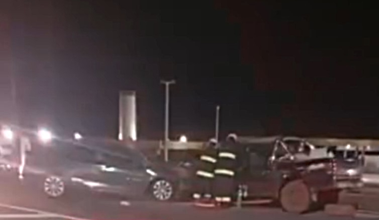 motorista de carro morre ao bater de frente em caminhonete que trafegava pela contramão na BR-376, em Nova Esperança