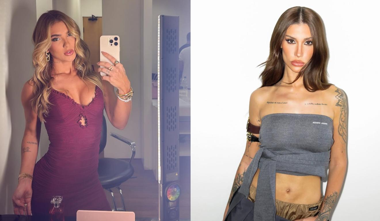 Virginia Fonseca à esquerda e Bianca Andrade à direita