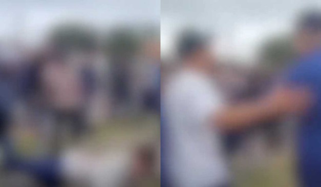 Imagens dos irmãos sendo espancados em colégio por colegas da escola