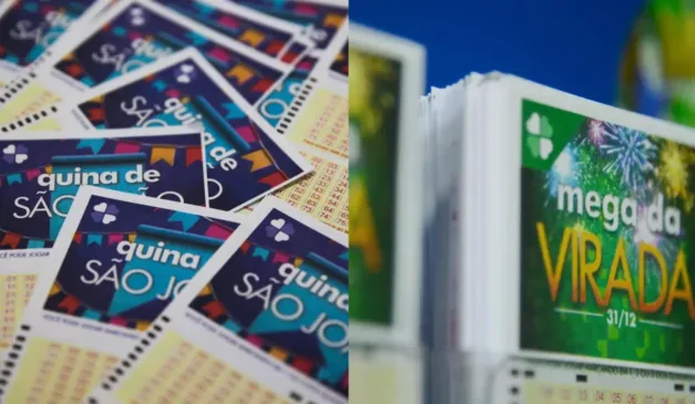 Volante da Quina de São João e Mega da Virada