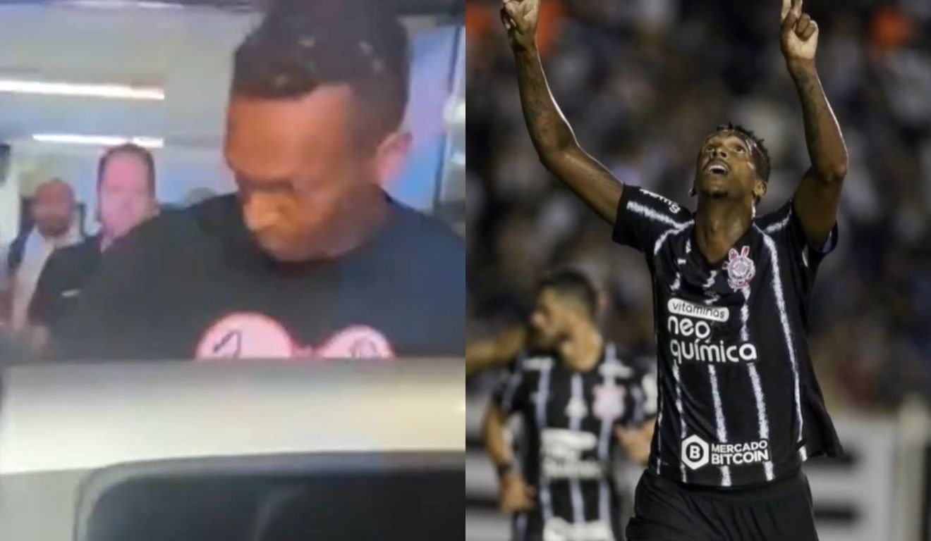 Jô sendo preso no Aeroporto de Guarulhos