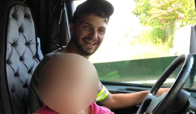 Jovem caminhoneiro morto em acidente ao lado da filha