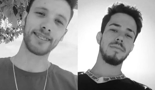 Jovens que estavam desaparecidos em Cerro azul na imagem. César Augusto à direita e Alysson à esquerda