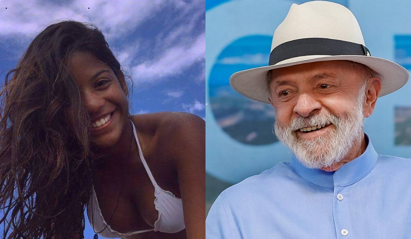 Lula e Juliana Marins