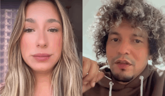 Imagem de Madu Paim e Mc Estudante.