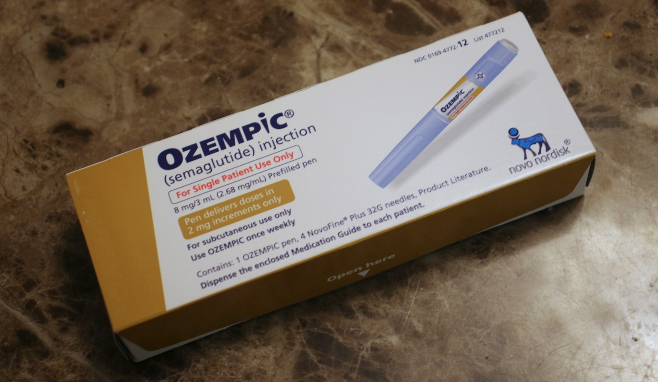 embalagem de Ozempic, remédio para diabetes usado para emagrecimento