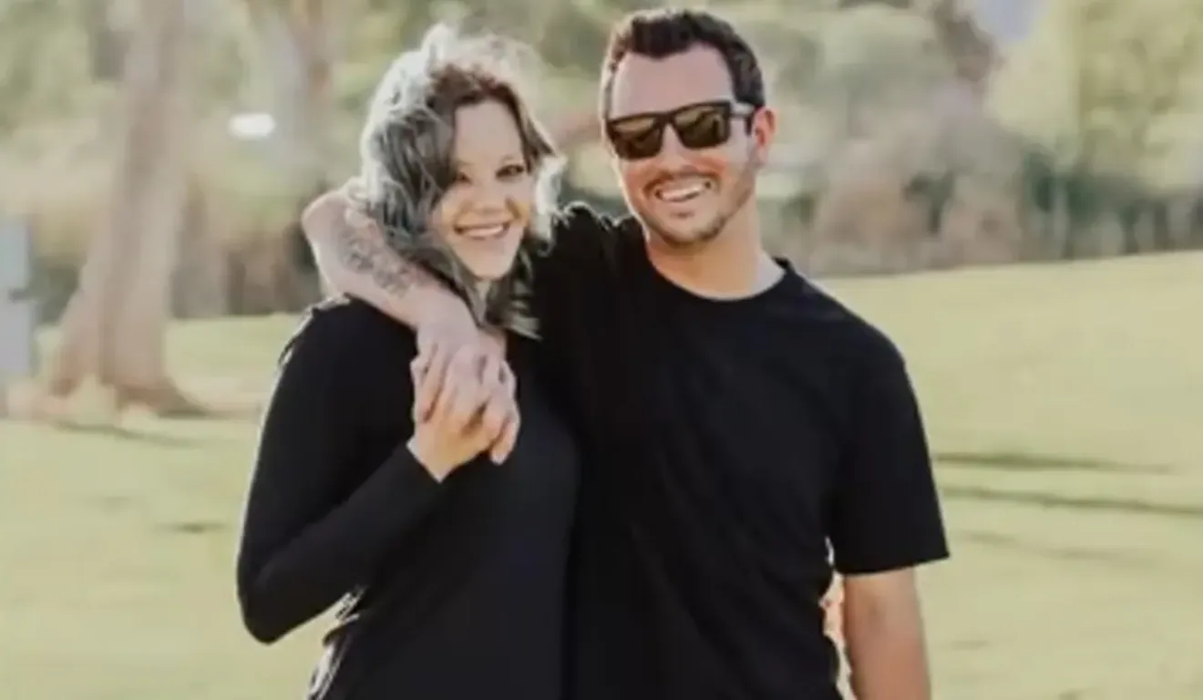 Imagem do casal Jason Ortiz e Madeleine.