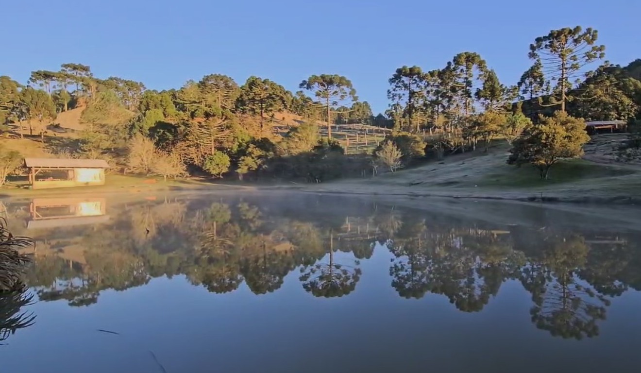 geada em General Carneiro no dia 24 de junho de 2025