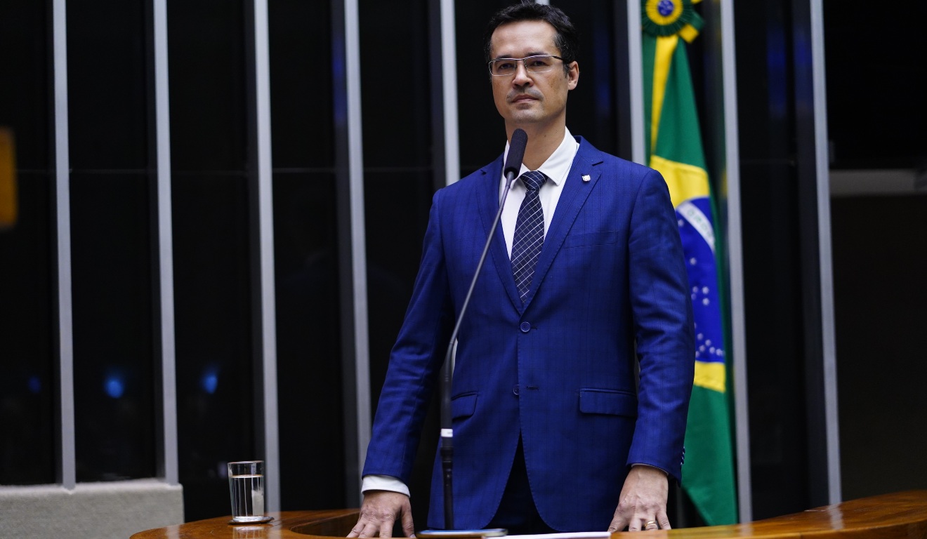 Deltan Dallagnol no plenário da Câmara dos Deputados