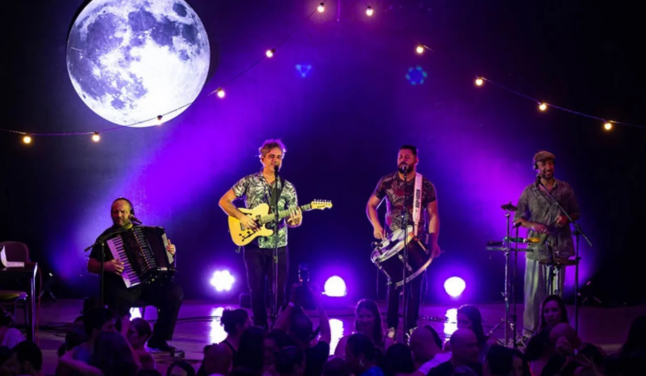 Imagem de uma das atrações do evento junino.