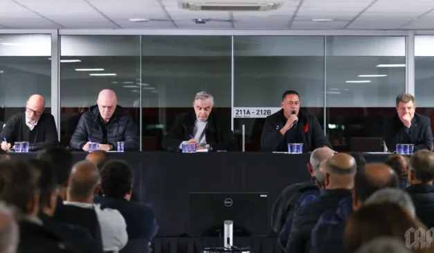 Reunião aconteceu na Arena. (Foto: Duda Matoso/athletico.com.br)