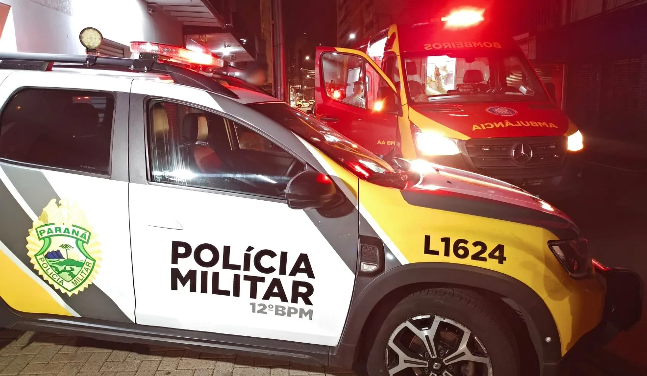 Homem morre com golpes de faca na alameda Dr. Murici, no Centro de Curitiba