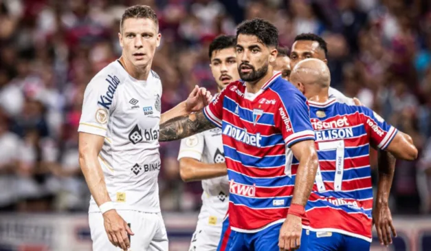 Fortaleza x Santos farão confronto para fugir da zona de rebaixamento (Foto: Raul Baretta/Santos FC)