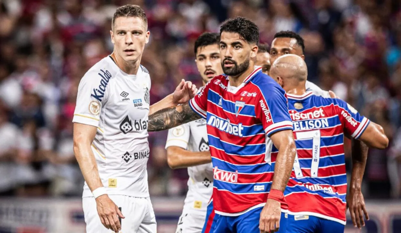 Fortaleza x Santos farão confronto para fugir da zona de rebaixamento (Foto: Raul Baretta/Santos FC)