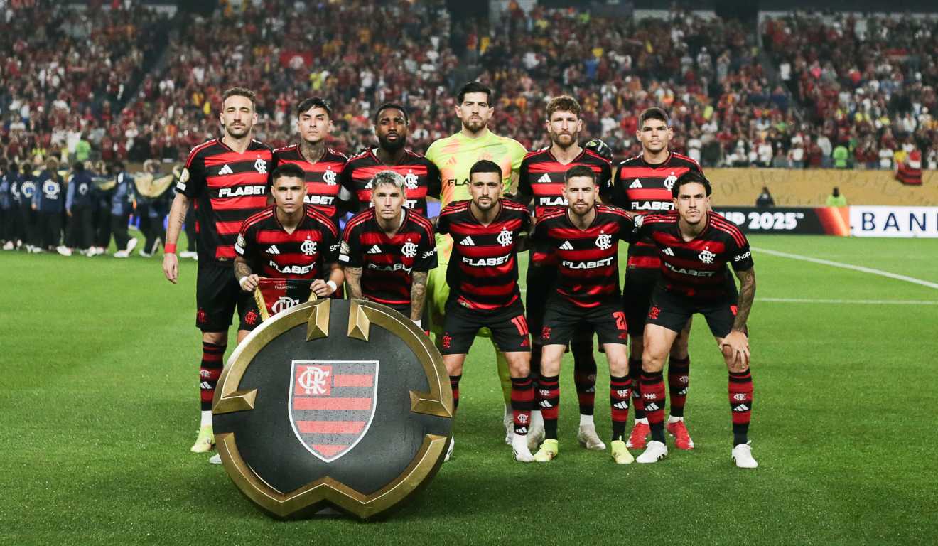 Time do Flamengo que começou a Copa do Mundo de Clubes 2025.
