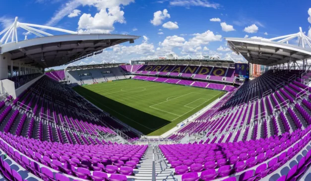 Orlando City Stadium, o palco da partida entre Ulsan Hyundai x Mamelodi Sundowns (Foto: Divulgação/Conmebol)