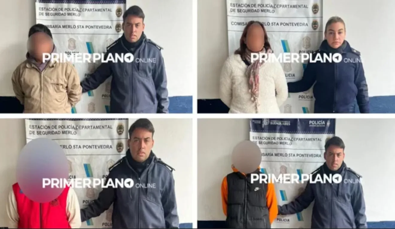 Familiares que foram presos pelo abuso.