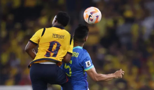 Brasil e Equador fazem jogo fraco em Guayaquil e apenas empatam. (Foto: Reprodução/Redes sociais da CONMEBOL)