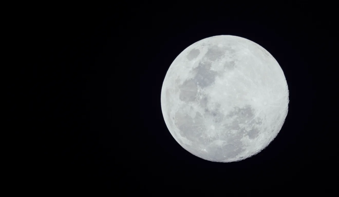 Imagem ilustrativa da lua cheia.