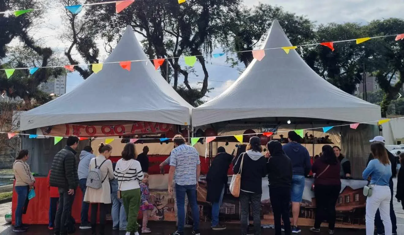 Festa junina no Círculo Militar.