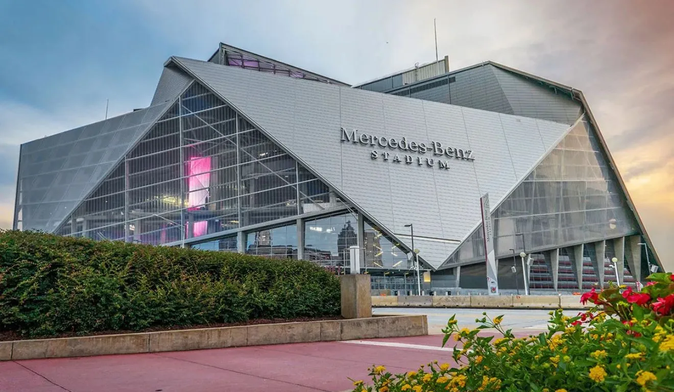 Mercedes Benz Stadium, local da partida entre Inter Miami x Porto (Foto: Divulgação/Conmebol)