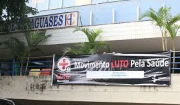 Fachada de hospital.