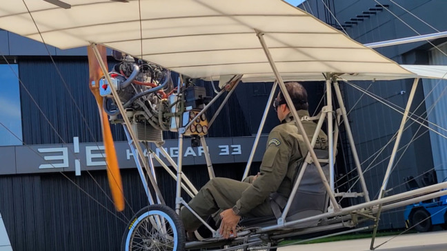 Voo Demoiselle Santos Dumont