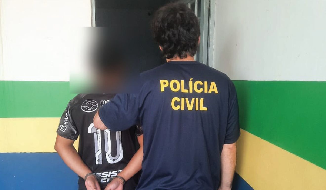 Adolescente apreendido pela Polícia por abusar da filha bebê da namorada