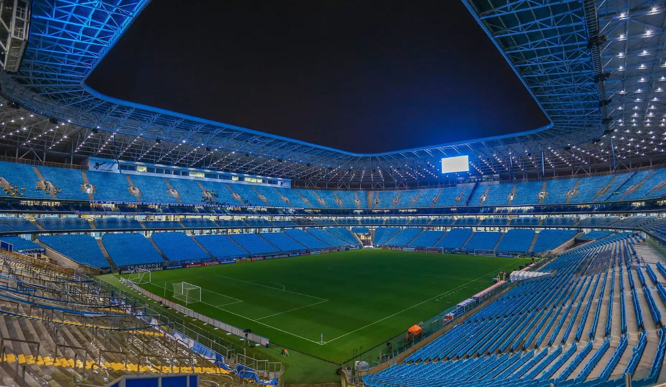 Arena do Grêmio, local da partida entre Grêmio x Fortaleza pelo Brasileirão (Foto: Lucas Uebel/Grêmio)