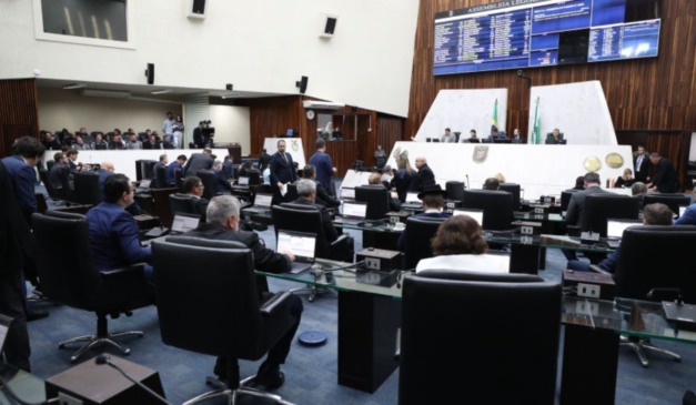 Plenário da Assembleia Legislativa do Paraná; Alep aprovou LDO 2026