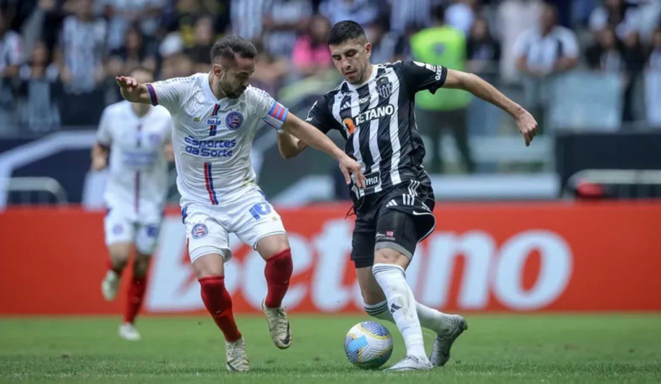 Bahia x Atl´ético-MG fazem confronto direto pela briga por g4 no Brasileirão (Foto: Pedro Souza/ Atlético-MG)